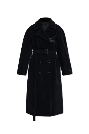 ■TOTEME■ Wool-Teddy スクープネックドレス TOTEME Wool coat with scarf | Women's Clothing | Vitkac